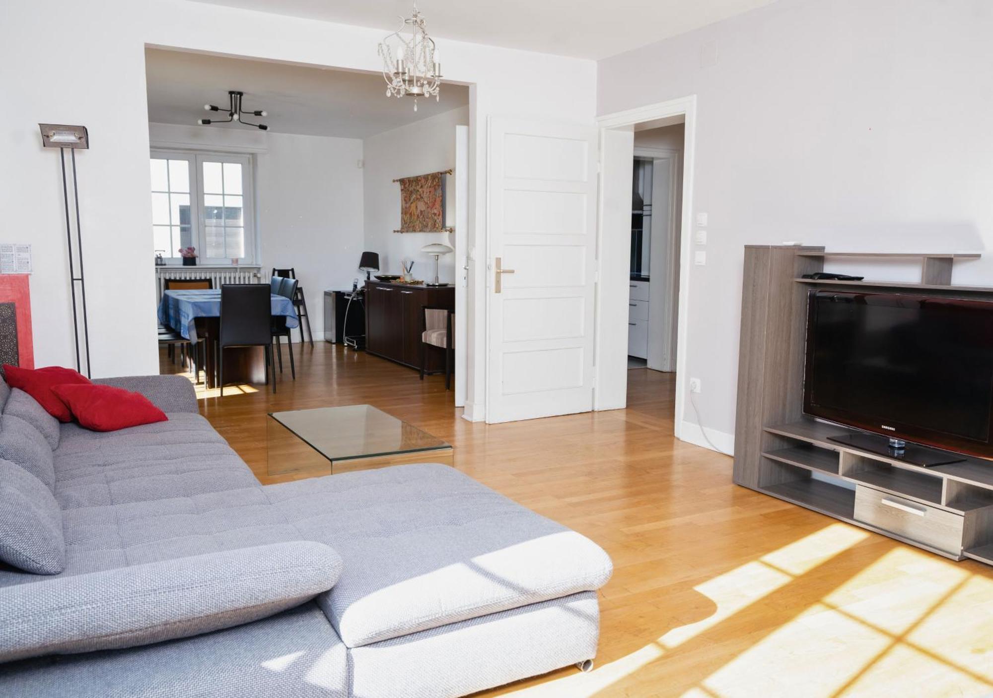 Charmant Appartement Avec Terrasse Dans Villa Strasbourg Eksteriør billede